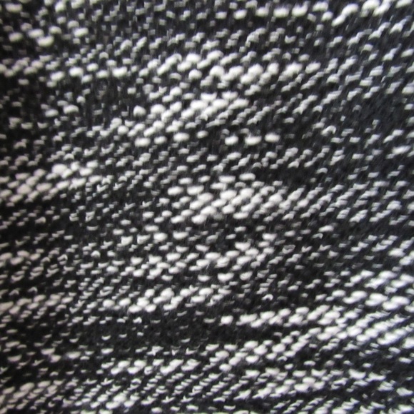 Madewell Button Shoulder Wide Sleeve Top Size Large Black Marled Crewneck - Picture 10 of 10